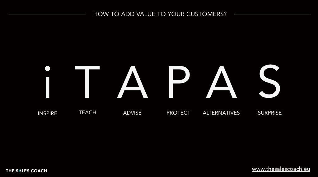 iTAPAS-framework-how-to-add-value-to-b2b-customers-IT-Reseller-Academy-The-Sales-Coach